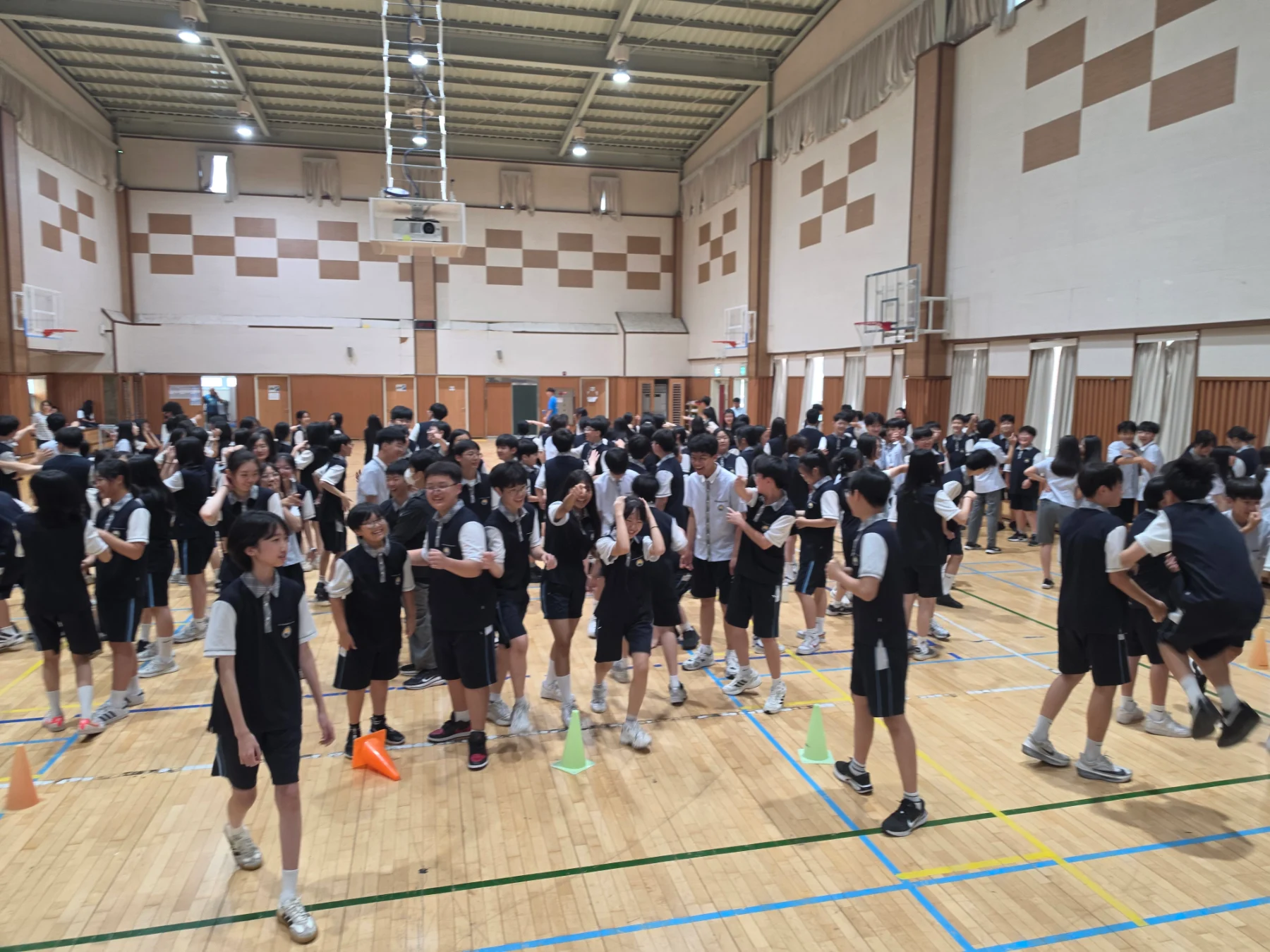 빛가람중학교 학년별 레크 현장 사진 3