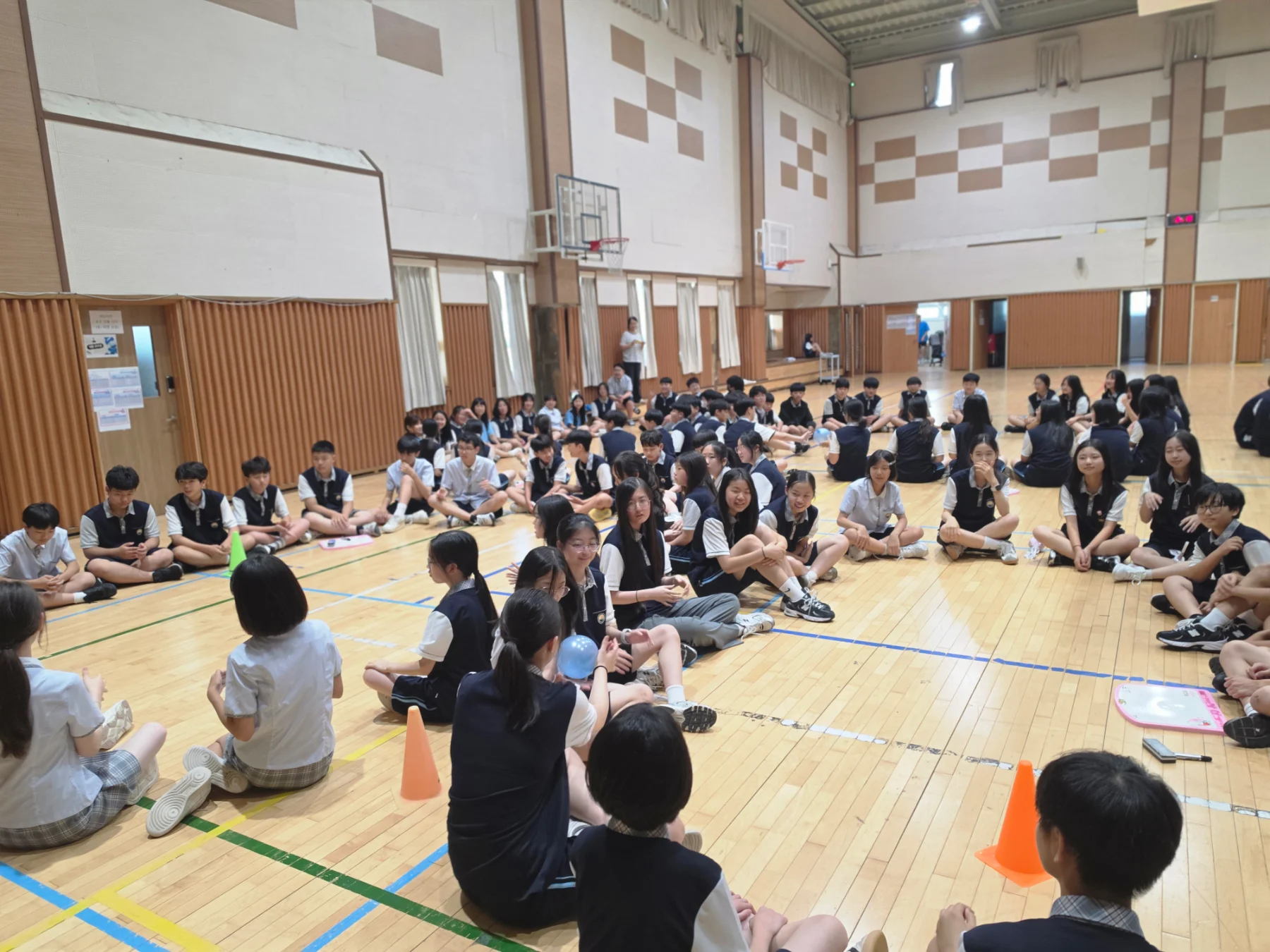 빛가람중학교 학년별 레크 현장 사진 4