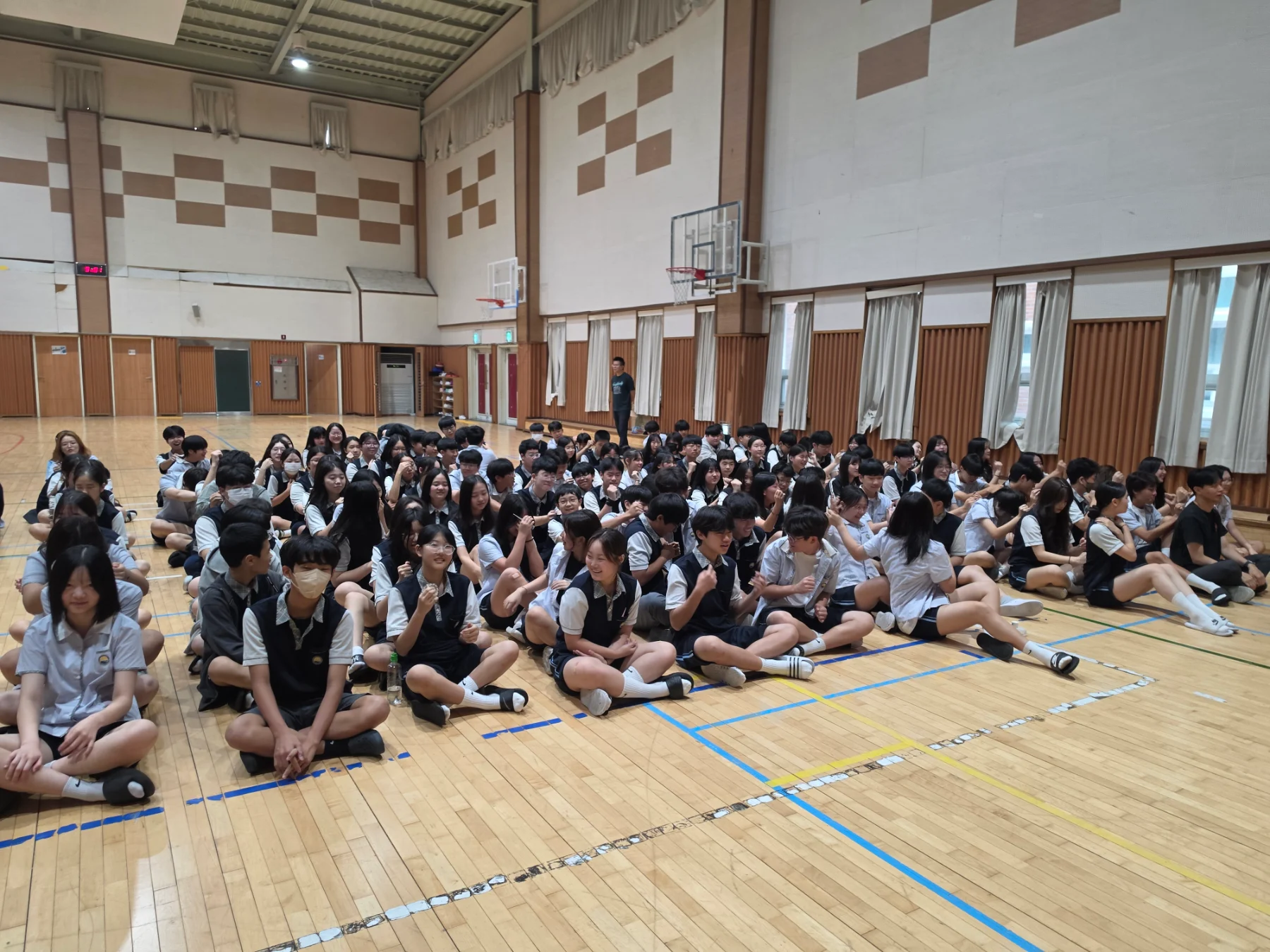 빛가람중학교 학년별 레크 현장 사진 5